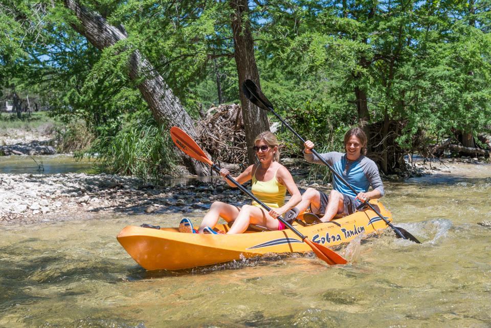River Bluff Cabins Rio Frio 外观 照片